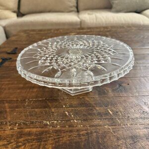 CRYSTAL CAKE STAND